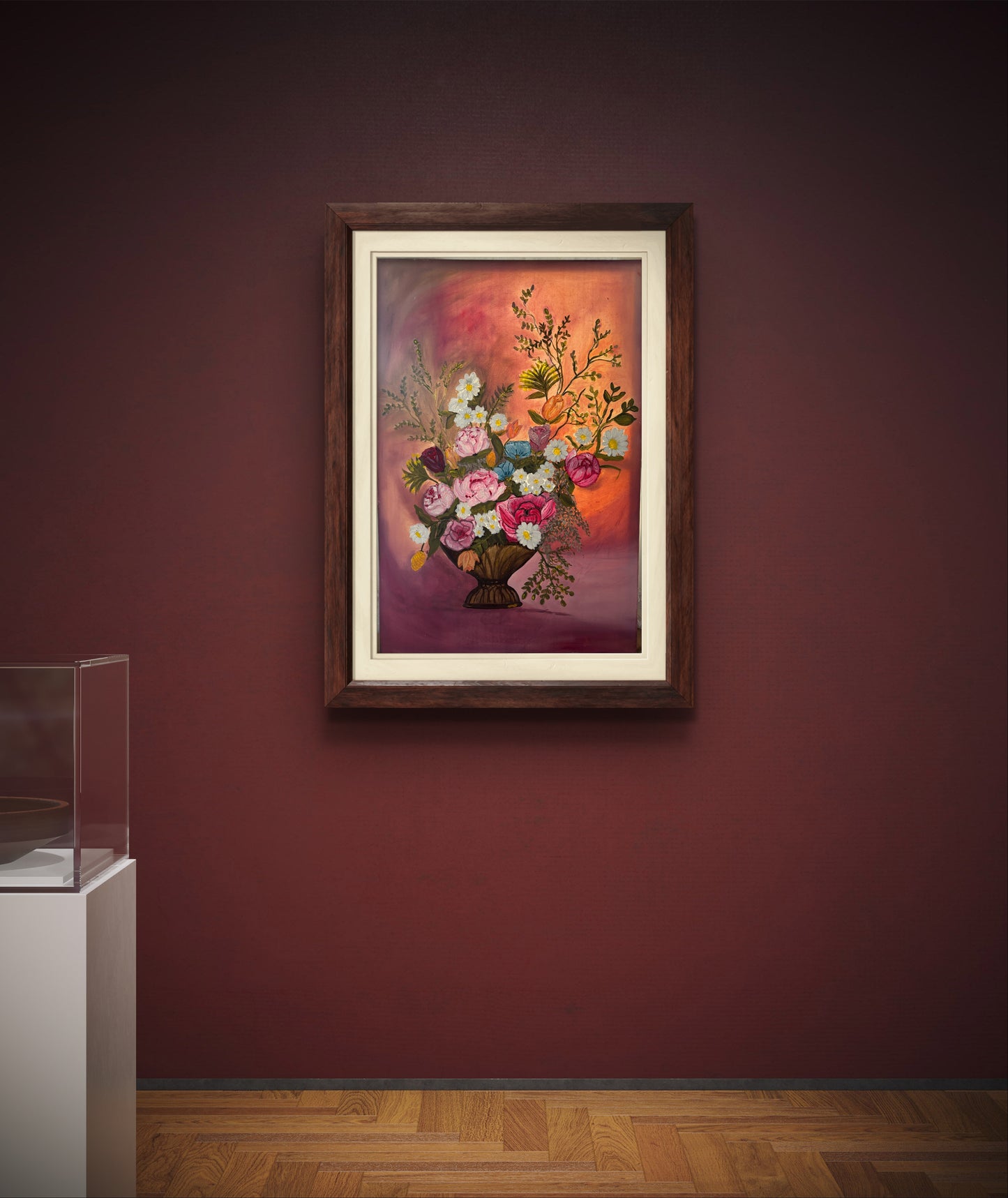 ربيع  الورود60*90