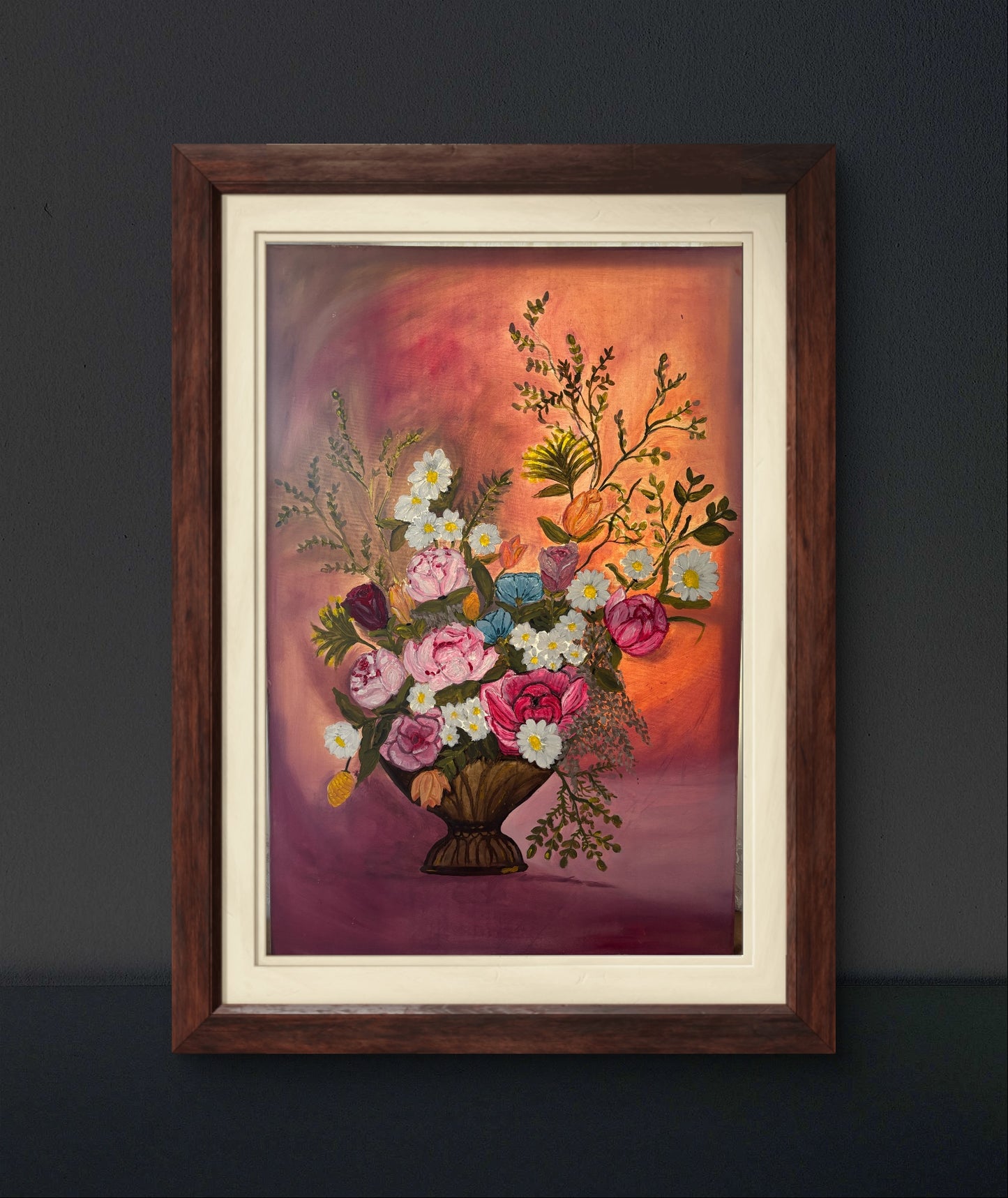 ربيع  الورود60*90