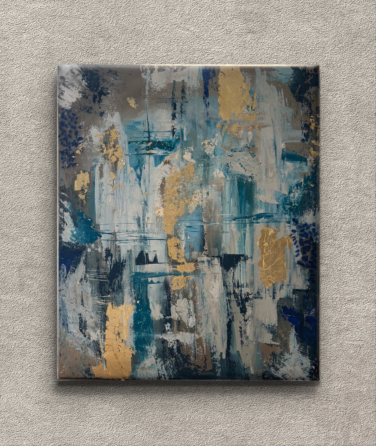 لجة- لوحتان - 80*70