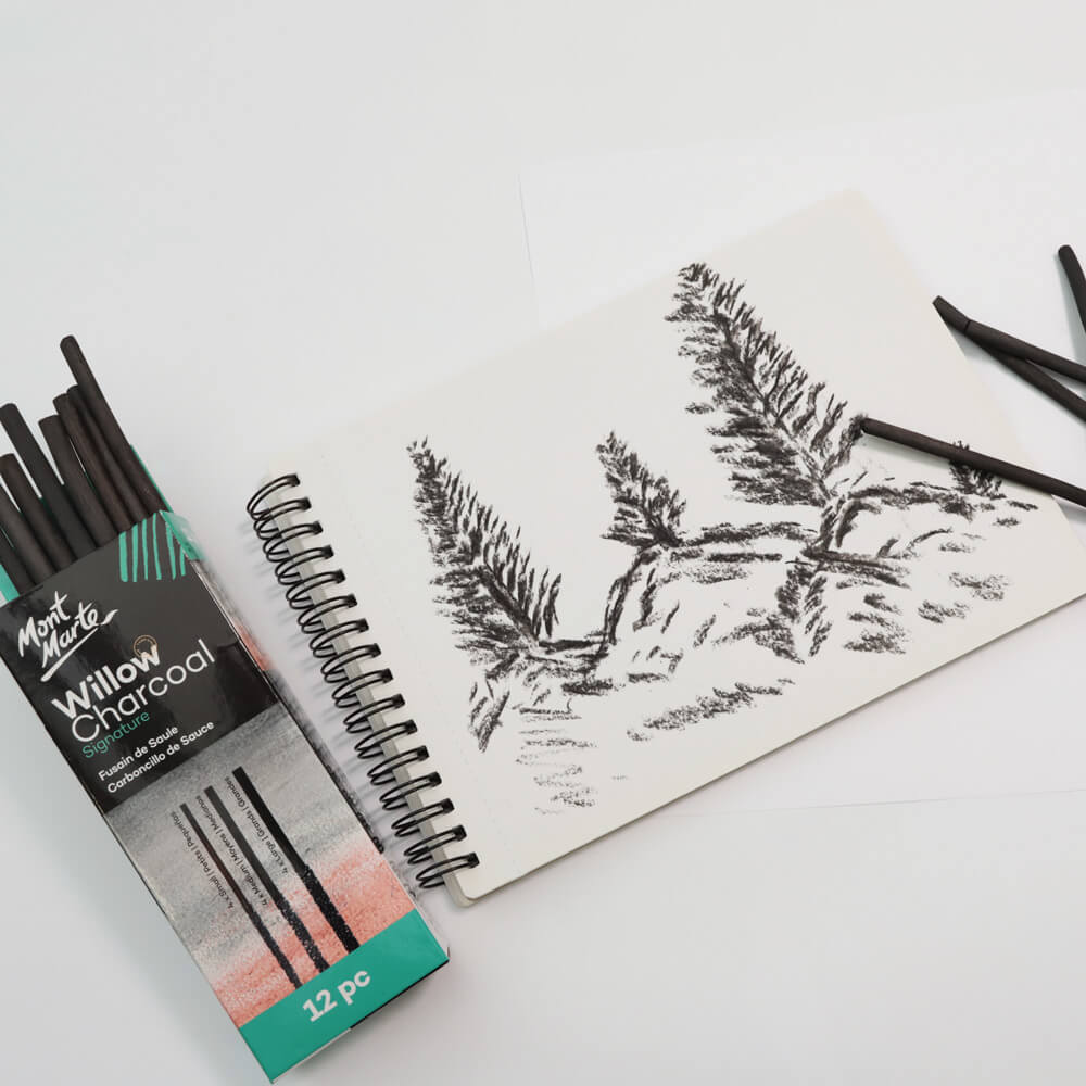 فحم الصفصاف من مونت مارت - مجموعة الرسم التوقيعية