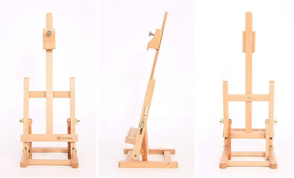 حامل لوحات خشبي قابل للتعديل (Easel)