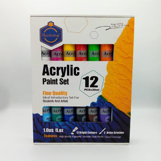 علبة صباغة الاكريليك