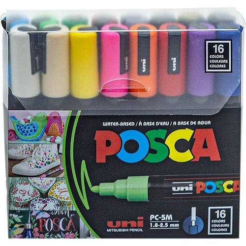 علبة أقلام posca