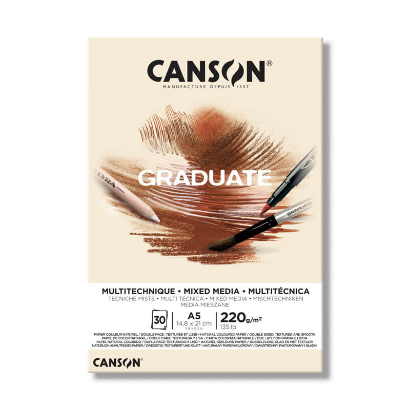 CANSON أوراق الرسم متعددة التقنيات