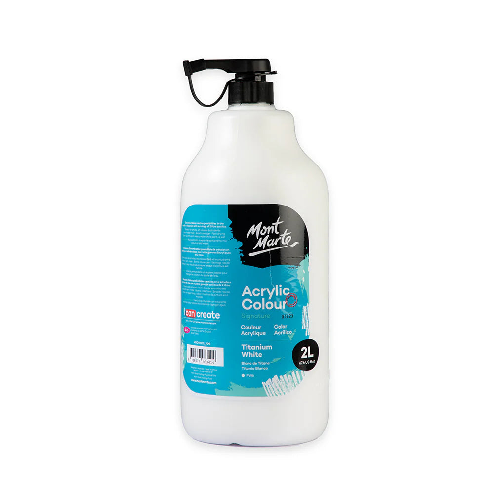 أكريليك أبيض 1L