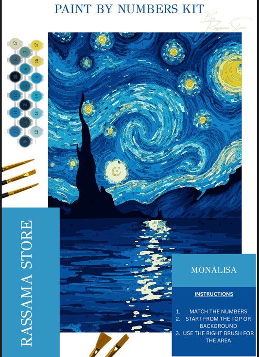 التلوين بالارقام