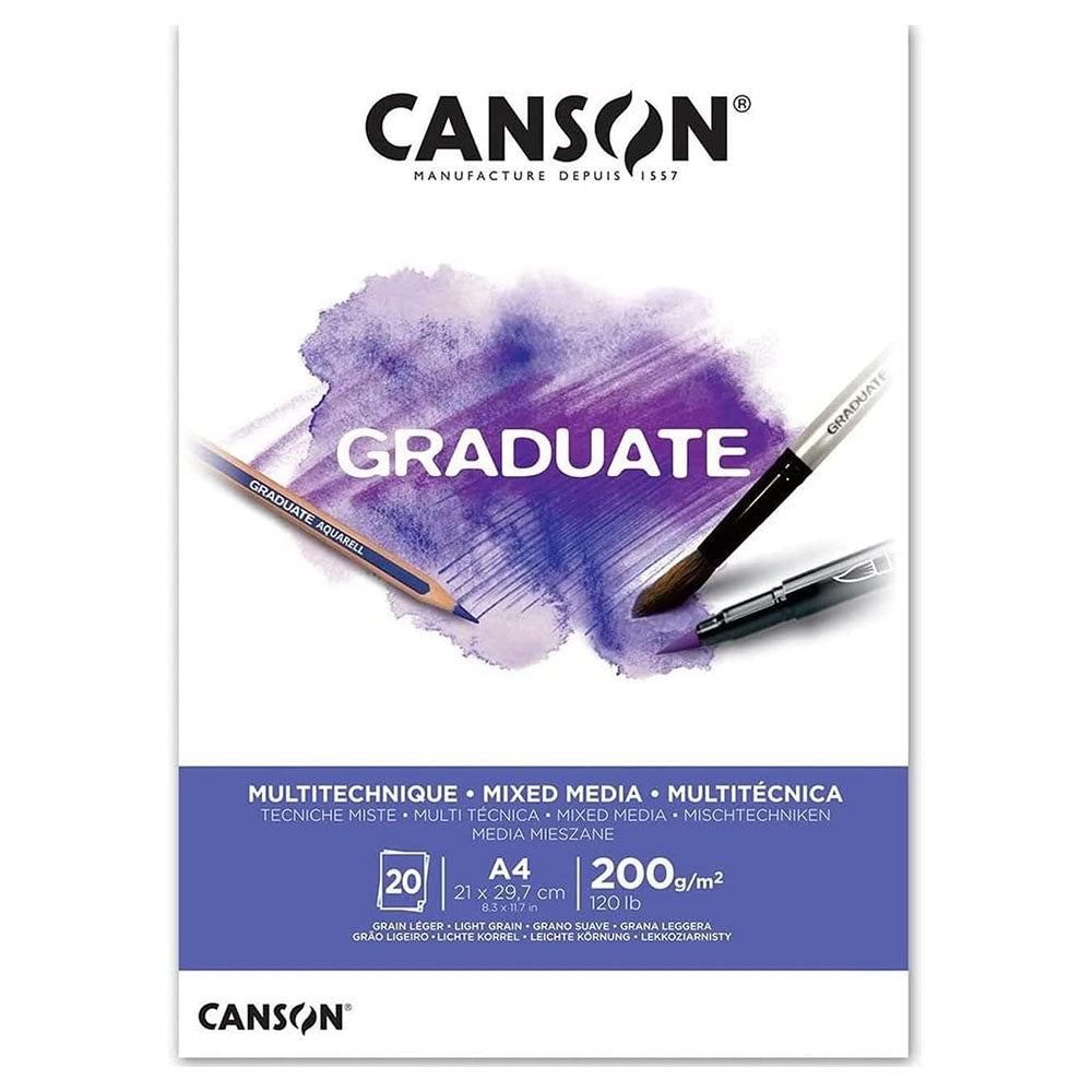 CANSON أوراق الرسم متعددة الوسائط